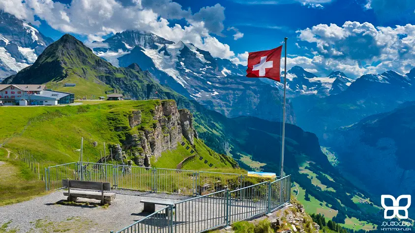 سوئیس کشوری با مناظر طبیعی زیبا
